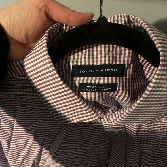 Tommy Hilfiger Thflex collar athletic fit stretch - Picture 2 of 6